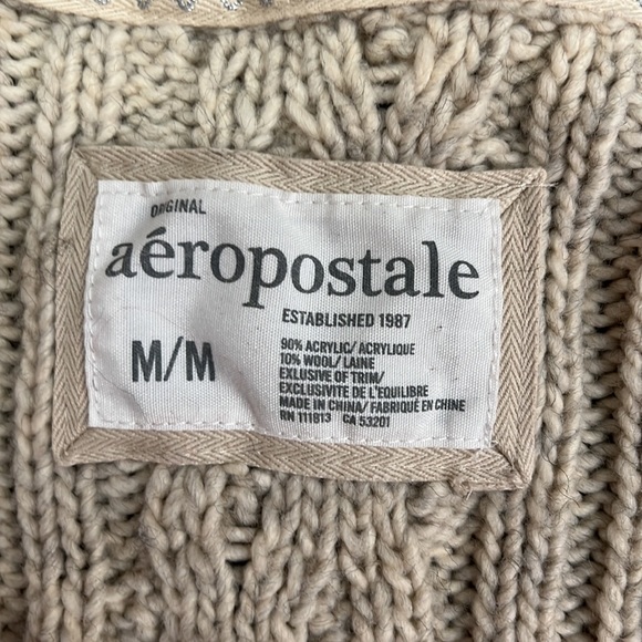 Chunky knit cropped cardigan - Picture 3 of 8